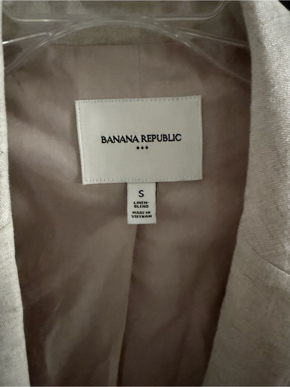 Banana Republic Women's Linen-Blend Ruched-Sleeve Blazer - Picture 2 of 5